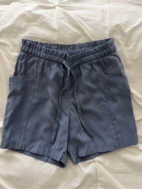 Old Navy Slate-Blue Drawstring Women’s Shorts
